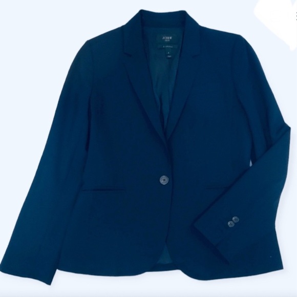 J. CREW Willa Blazer Jacket
Womens Navy Blue Italian Wool, navy - Picture 8 of 8